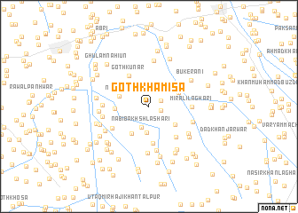 map of Goth Khamīsa