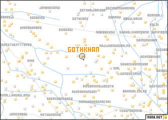 map of Goth Khān