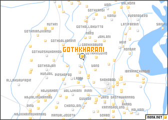 map of Goth Khārāni