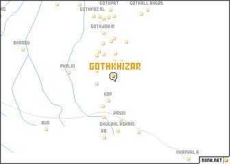 map of Goth Khizar