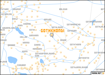 map of Goth Khondi