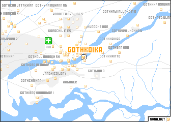 map of Goth Koi Ka