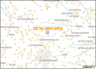 map of Goth Lābh Chand