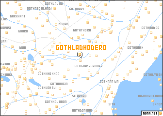 map of Goth Ladhodero