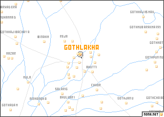 map of Goth Lakha