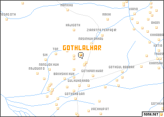 map of Goth Lālhar