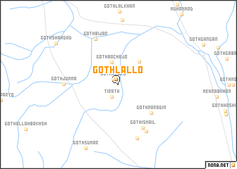 map of Goth Lallo