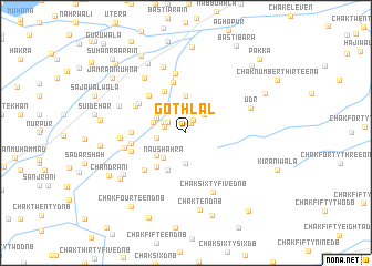 map of Goth Lāl