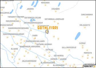 map of Goth Liyāri