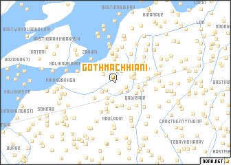 map of Goth Machhiani