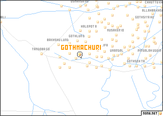 map of Goth Māchuri