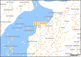 map of Goth Mad