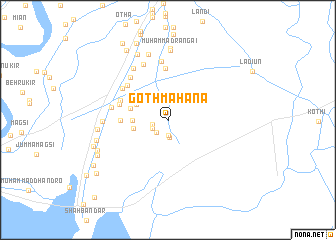 map of Goth Mahāna