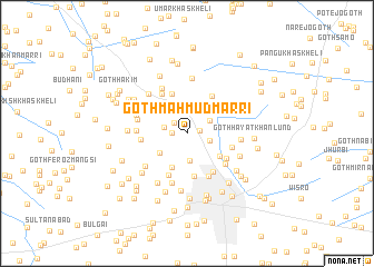 map of Goth Mahmūd Marri
