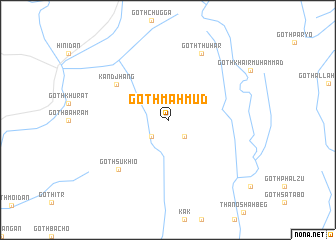 map of Goth Mahmūd