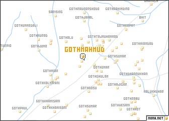 map of Goth Mahmūd