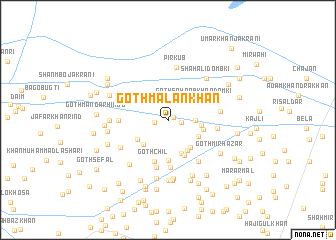map of Goth Malan Khān