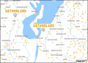 map of Goth Malkān