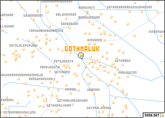 map of Goth Malūk