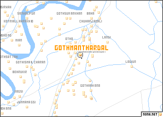 map of Goth Manthar Dal