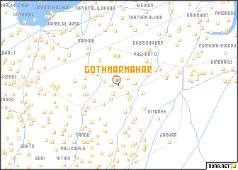 map of Goth Mar Mahar