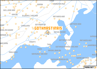 map of Goth Masti Rais