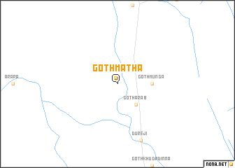 map of Goth Matha