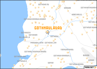 map of Goth Maulādād