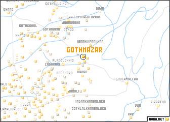 map of Goth Mazār