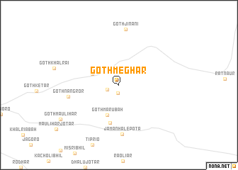 map of Goth Meghār
