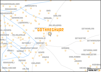 map of Goth Meghwār