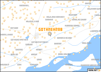 map of Goth Mehrāb