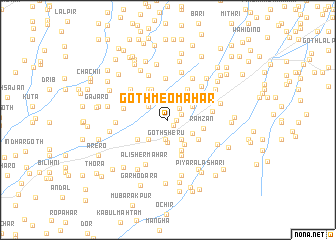 map of Goth Meo Mahar