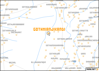 map of Goth Miān ji Kandi