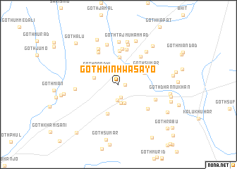 map of Goth Minhwasāyo