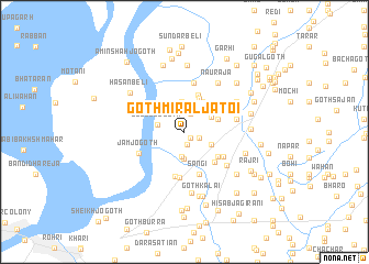 map of Goth Mīral Jatoi