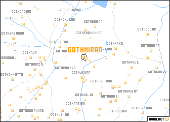 map of Goth Mīrān