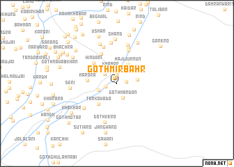 map of Goth Mīr Bahr