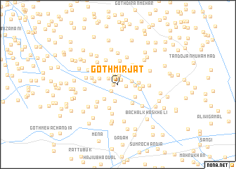 map of Goth Mīr Jat
