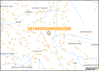 map of Goth Mīr Muhammad Khān