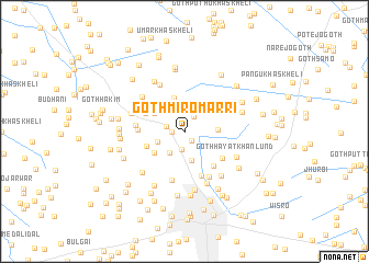 map of Goth Mīro Marri