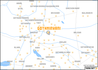 map of Goth Mīrwāni