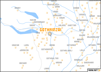 map of Goth Mirzai