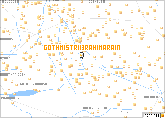 map of Goth Mistri Ibrāhīm Arāīn