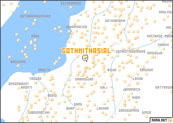 map of Goth Mitha Sial