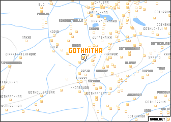 map of Goth Mitha