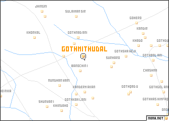 map of Goth Mithu Dal