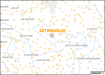 map of Goth Muhājir