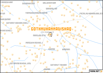 map of Goth Muhammad Ishāq