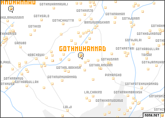 map of Goth Muhammad